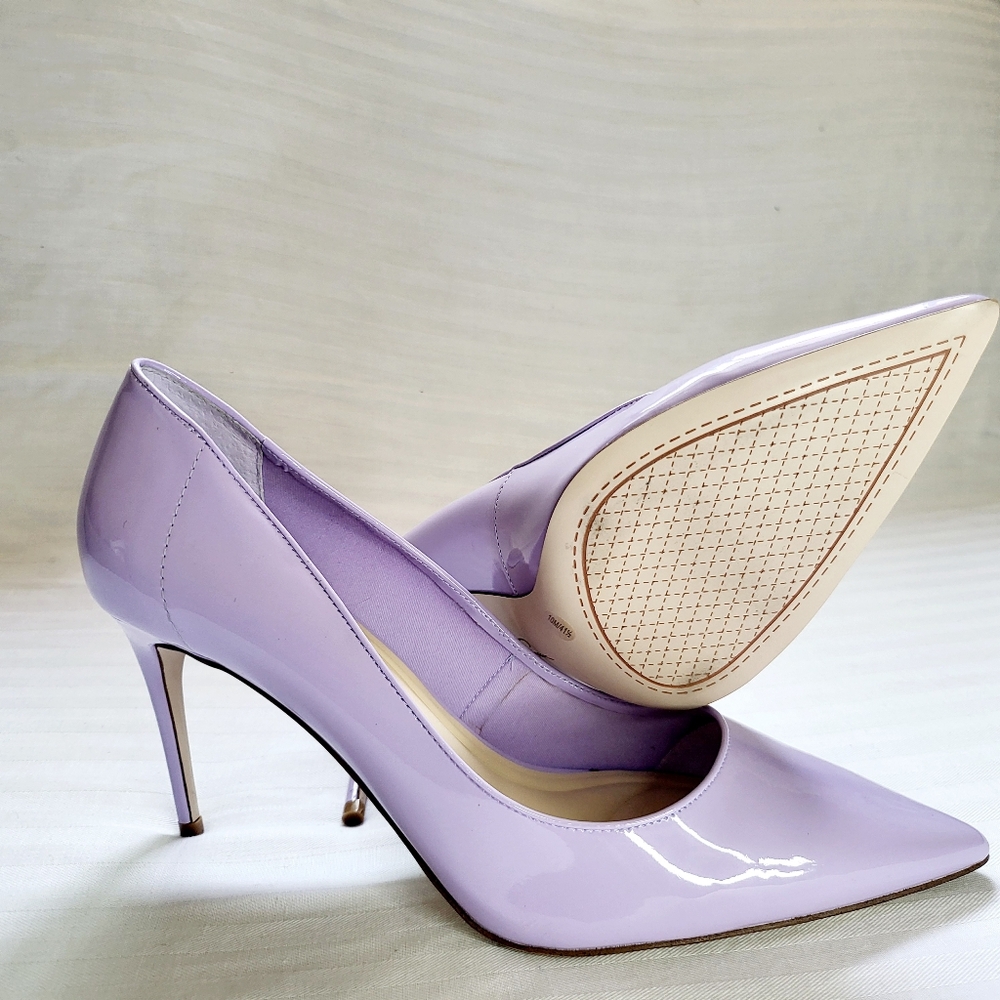 Jessica Simpson Womens Setria Patent Slip-On Pumps 10M - Picture 7 of 9